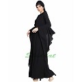 Fairy sleeves abaya- Black Fairy sleeves abaya- Black